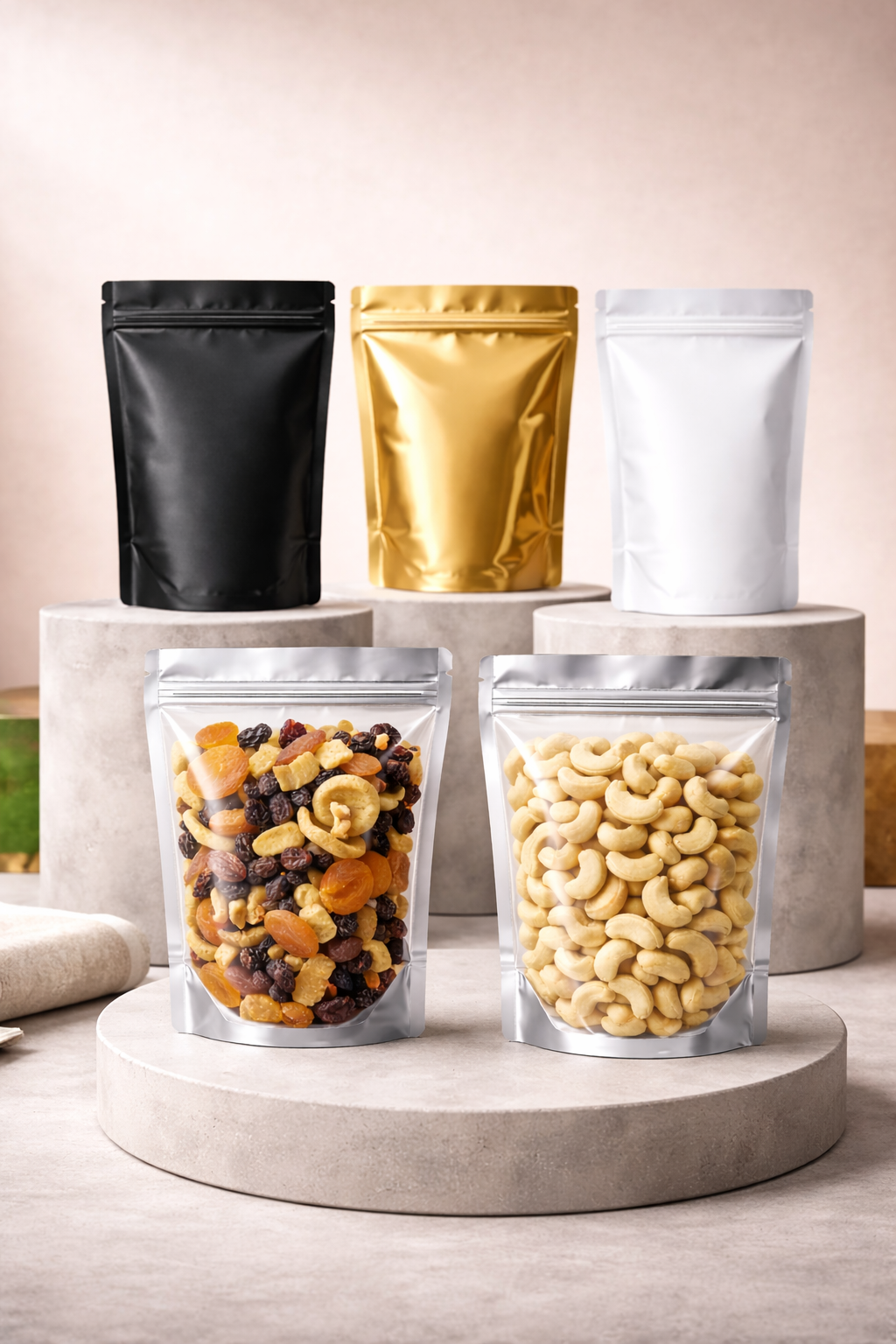 Stand Up Zip Lock Pouch