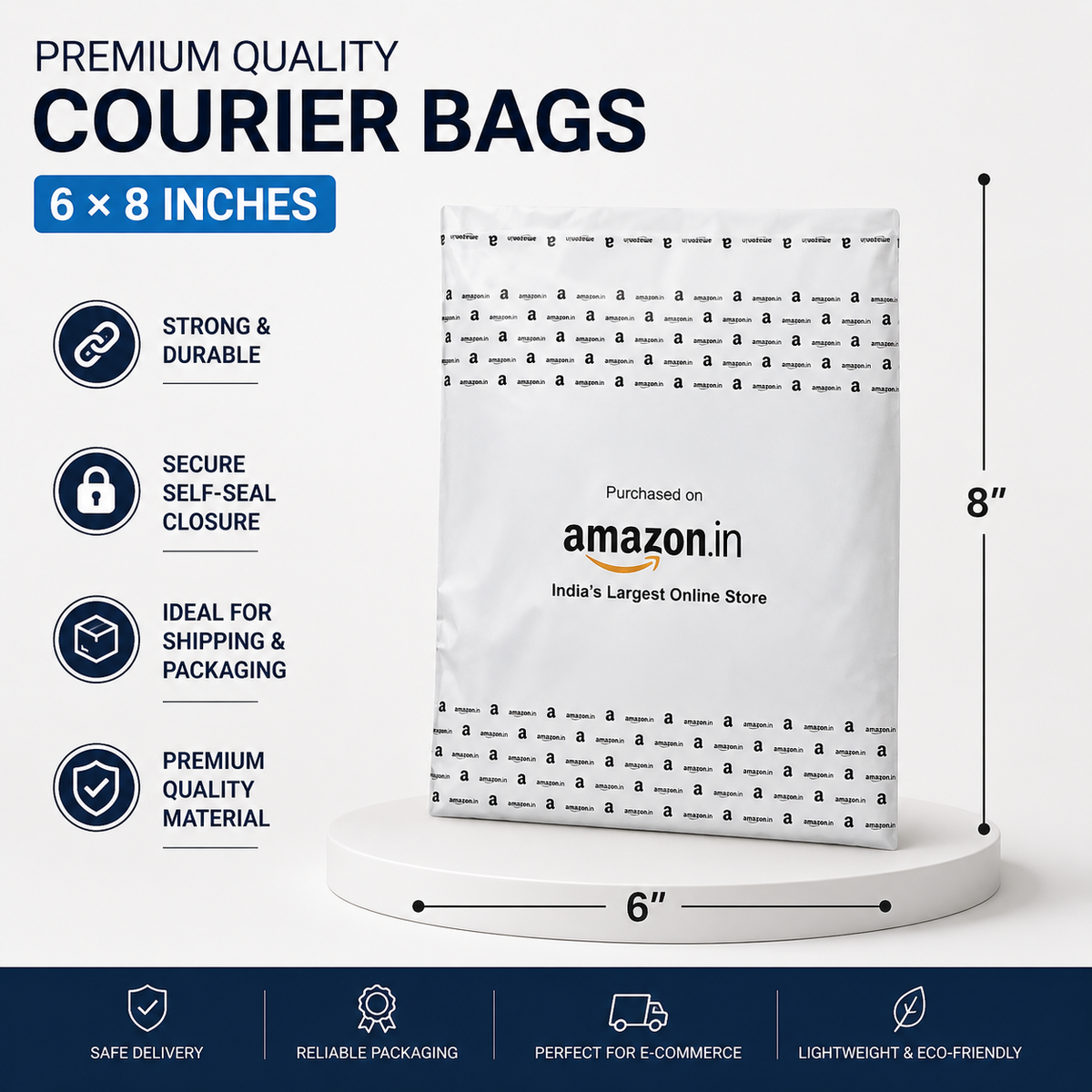 Courier Bags - Amazon Printed - (60 Micron)