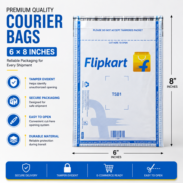 Courier Bags - Flipkart Printed - (60 Micron)
