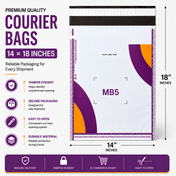 Courier Bags - Meesho Printed - (60 Micron)