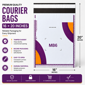 Courier Bags - Meesho Printed - (60 Micron)