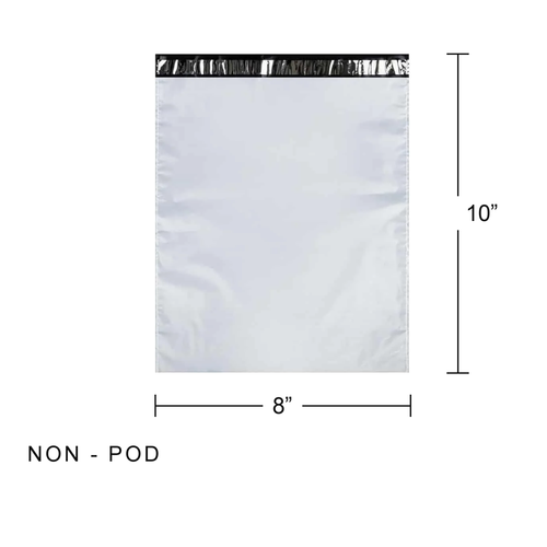 Courier bag without POD 8x10 inch - Small size, tamper proof poly mailer